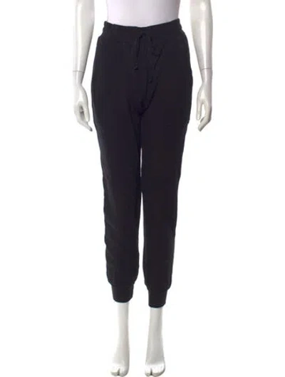 Pre-owned Ulla Johnson Straight Leg Pants In Black