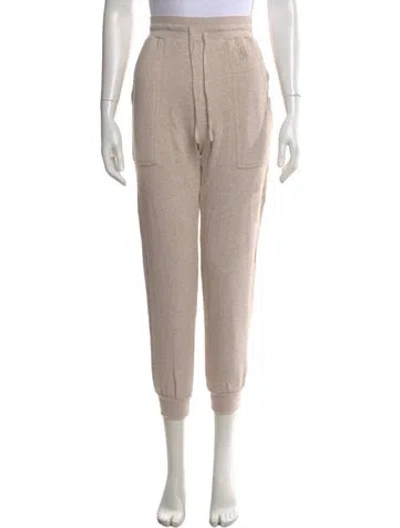 Pre-owned Ulla Johnson Straight Leg Pants In Neutral