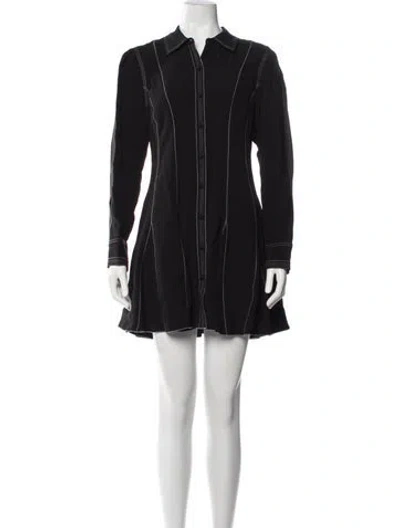 Pre-owned Ulla Johnson Striped Evening Jacket In Blue