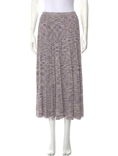 Pre-owned Ulla Johnson Striped Midi Length Skirt