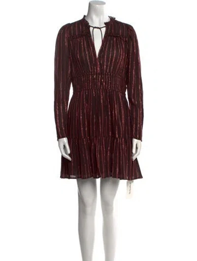 Pre-owned Ulla Johnson Striped Mini Dress
