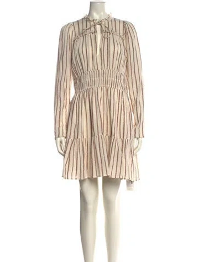 Pre-owned Ulla Johnson Striped Mini Dress