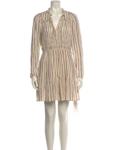 Pre-owned Ulla Johnson Striped Mini Dress