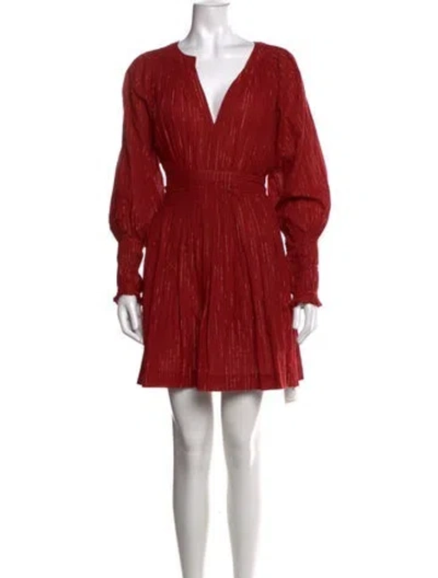Pre-owned Ulla Johnson Striped Mini Dress