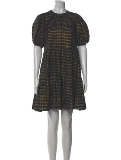 Pre-owned Ulla Johnson Striped Mini Dress In Multi