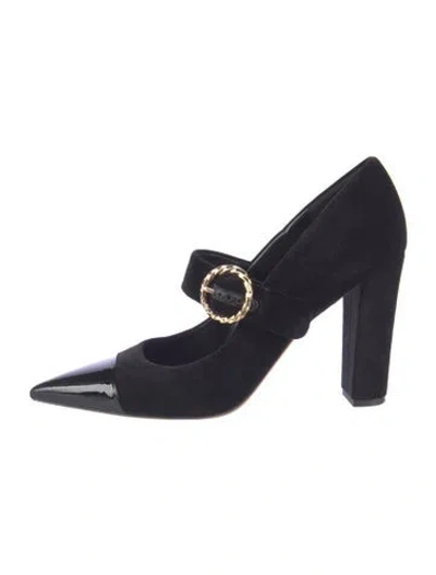 Pre-owned Ulla Johnson Suede Pumps In Blue