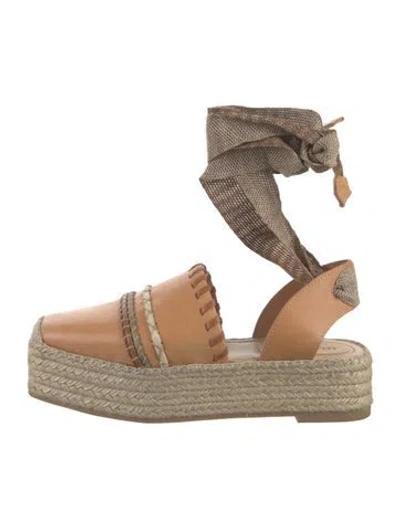 Pre-owned Ulla Johnson Suede Pumps In Neutrals