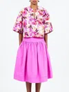 Ulla Johnson Suri Blouse In Azalea In Pink