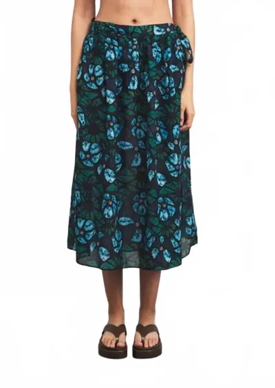 Ulla Johnson Suri Sarong Coverup In Urchin In Blue