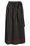 Ulla Johnson Suri Stripe Cover-up Skirt In Multi
