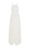 Ulla Johnson Suzette Cotton Maxi Dress In Ivory