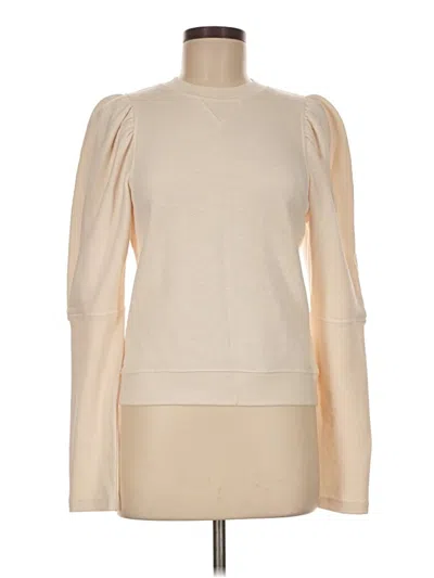 Pre-owned Ulla Johnson Sweatshirt In Ivory