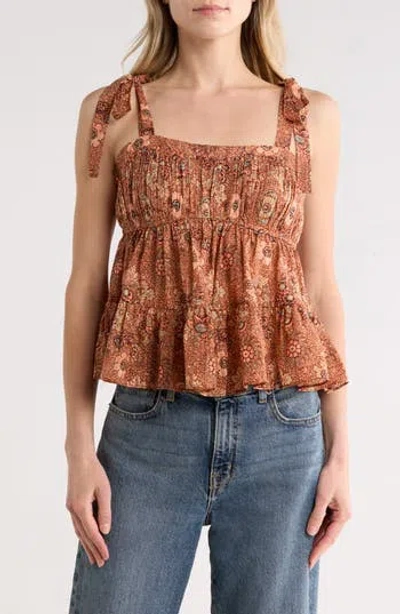 Ulla Johnson Syma Top In Brown