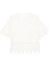 Ulla Johnson Aria Broderie-anglaise Blouse In White