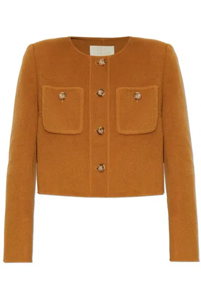 Ulla Johnson Eve Jacket In Brown