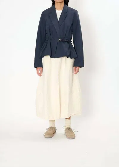 Ulla Johnson Talie Blazer In Midnight In Blue