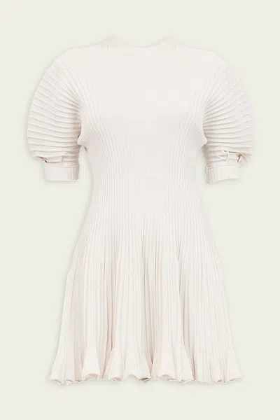 Ulla Johnson Talie Dress In Cowrie In White