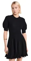 Ulla Johnson Vittoria Fringe Dress In Noir