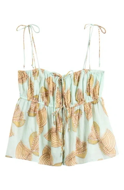 Ulla Johnson Tallulah Tie Strap Cover-up Camisole In Multi