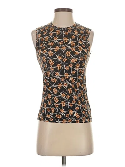 Pre-owned Ulla Johnson Tank Top Brown Halter Neckline Tops