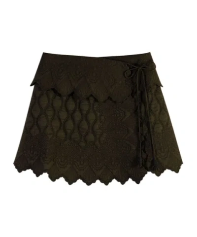 Ulla Johnson Taryn Skirt In Green