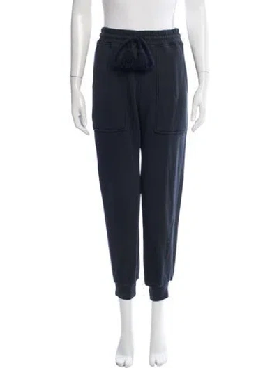 Pre-owned Ulla Johnson Tassel Accents Sweatpants In Blue