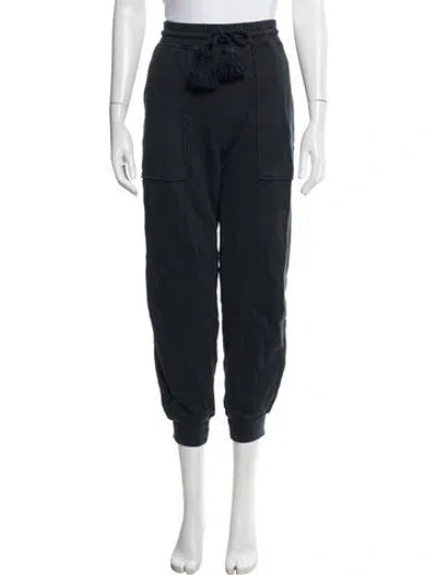 Pre-owned Ulla Johnson Tassel Accents Sweatpants In Blue