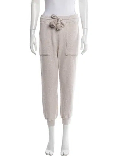 Pre-owned Ulla Johnson Tassel Accents Sweatpants In Neutrals