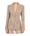 Ulla Johnson Tess Single Breasted Jacket In Brown