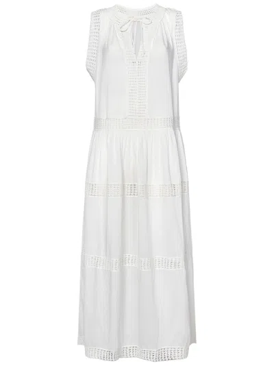 Ulla Johnson Vestido Largo - Blanco In Multi