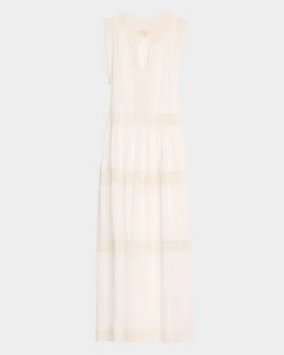 ULLA JOHNSON THALIA CROCHET MAXI DRESS