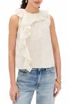 Ulla Johnson Thalia Sleeveless Top In Pristine In Multi