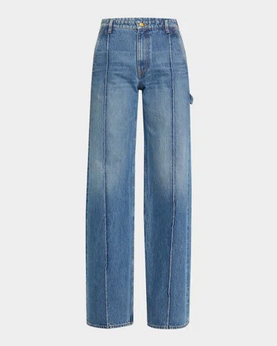Ulla Johnson The Asher Carpenter Jeans In Danube