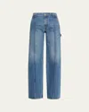Ulla Johnson The Asher Carpenter Jeans In Danube