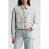 Ulla Johnson The Bobbi Denim Trucker Jacket In Cielo