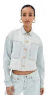 Ulla Johnson The Bobbi Jacket Cielo In Cielo
