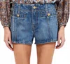 Ulla Johnson The Camille Short In Danube In Blue