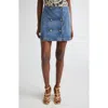Ulla Johnson The Clara Denim Miniskirt In Blue