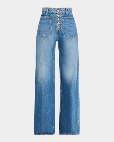 Ulla Johnson The Gwynne Jeans In Danube