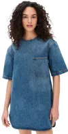 Ulla Johnson The Joan Tunic Dress Danube In Danube