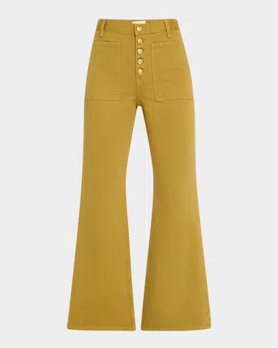ULLA JOHNSON THE LOU BUTTON-UP JEANS