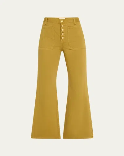 ULLA JOHNSON THE LOU BUTTON-UP JEANS