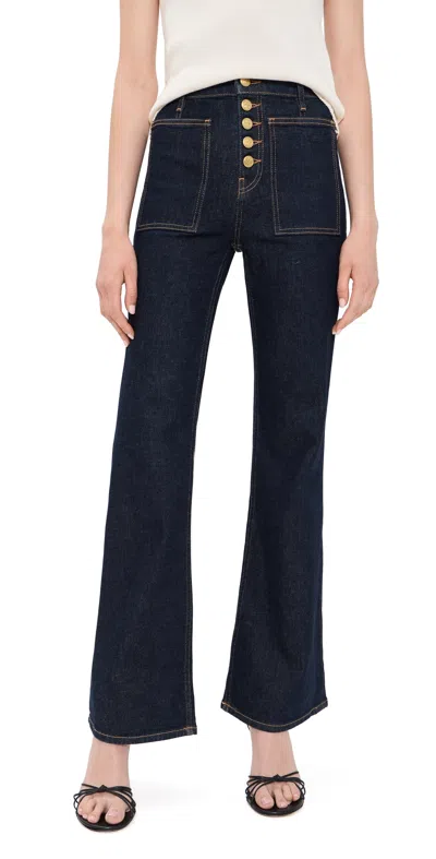 Ulla Johnson The Lou Jeans Tigris In Blue