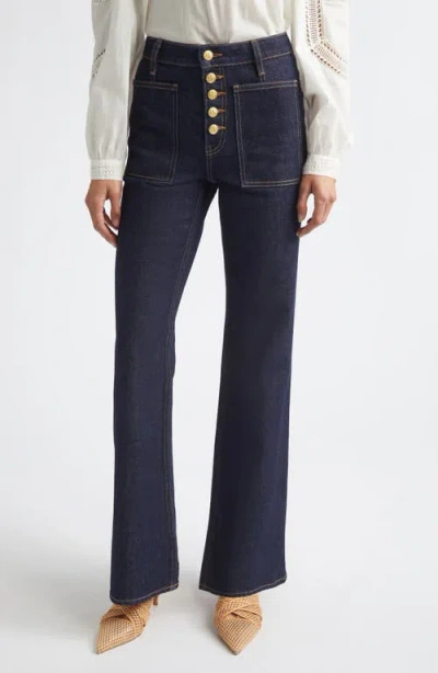 Ulla Johnson The Lou Stretch Jeans In Blue