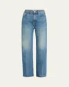 Ulla Johnson The Martine Straight-leg Denim Jeans In Danube Medium Indigo Wash