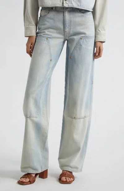 ULLA JOHNSON ULLA JOHNSON THE OLYMPIA WIDE LEG CARPENTER JEANS