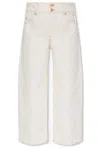 Ulla Johnson The Thea Barrel-leg Jeans In White