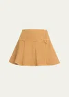 ULLA JOHNSON THE VERA DENIM MINI SKIRT