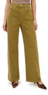 Ulla Johnson The Willow Baggy Leg Jeans Argan In Brown
