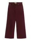 Ulla Johnson The Willow Jeans In Burgundy